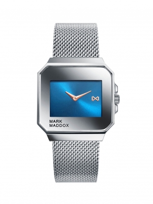 Mahü Unisex Mark Maddox Mahü steel and Milanese mesh watch