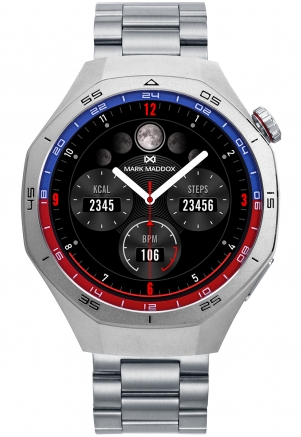 Smart Now · Smart Watches Reloj Smart caja de metal con brazalete de acero