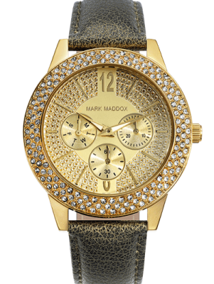 Street Style Mark Maddox women's watch multifunction bronze