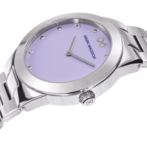 Alfama Women's Watch Mark Maddox Marais three hands bicolor steel watch and bracelet