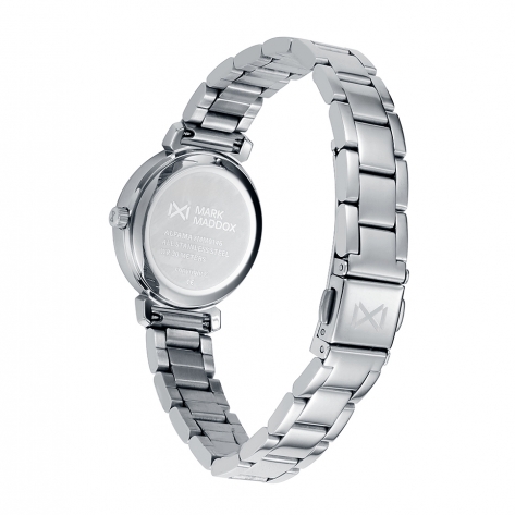 Alfama Reloj Mark Maddox de mujer caja de acero , brazalete de acero, movimiento cuarzo