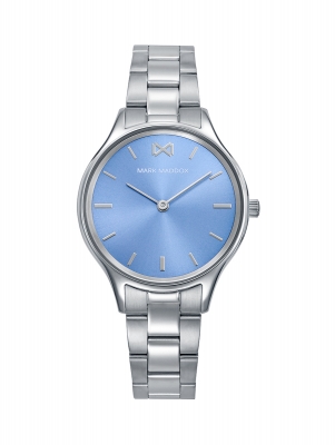 Greenwich Reloj Mark Maddox de mujer caja de acero , brazalete de acero, movimiento cuarzo