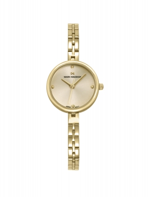Alfama Women’s watch in IP gold-tone steel, with a gold-tone dial and matching bracelet