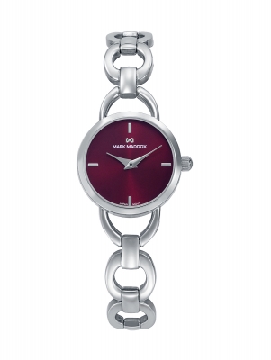 Shibuya Reloj Mark Maddox de mujer caja de acero , brazalete de acero sólido, movimiento cuarzo