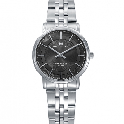 Greenwich Reloj Mark Maddox de mujer caja de acero,5 Atm , brazalete de acero  , movimiento cuarzo