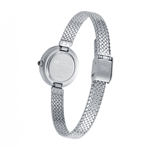 Shibuya Reloj Mark Maddox de mujer caja de acero ,malla milanesa de acero    , movimiento cuarzo