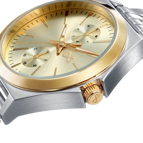Marina Women's Watch Mark Maddox Marina multifunction steel watch with gold-plated IP