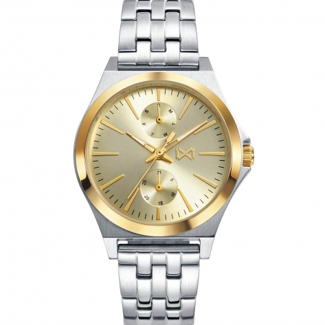 Marina Women's Watch Mark Maddox Marina multifunction steel watch with gold-plated IP