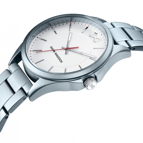 Shibuya Women's Watch Mark Maddox Shibuya three hands gray aluminum bracelet and bracelet