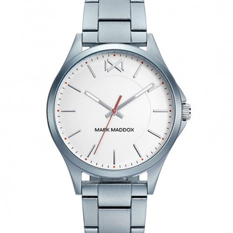 Shibuya Women's Watch Mark Maddox Shibuya three hands gray aluminum bracelet and bracelet