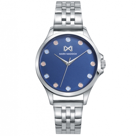 Tooting Women's Watch Mark Maddox Tooting three hands steel watch and bracelet