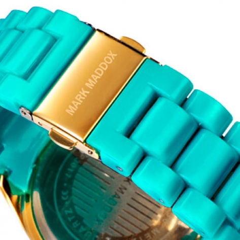 Street Style Reloj de mujer Street Style brazalete azul