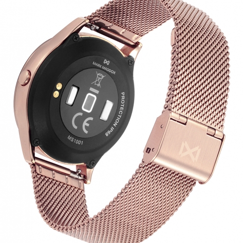 Smart Now · Smart Watches Smartwatch de hombre Smartnow de aluminio ip rosa con correa de silicona rosa